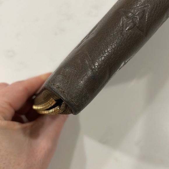 Louis Vuitton Empreinte Zippy Wallet Dark Putty/Brown - Picture 7 of 8